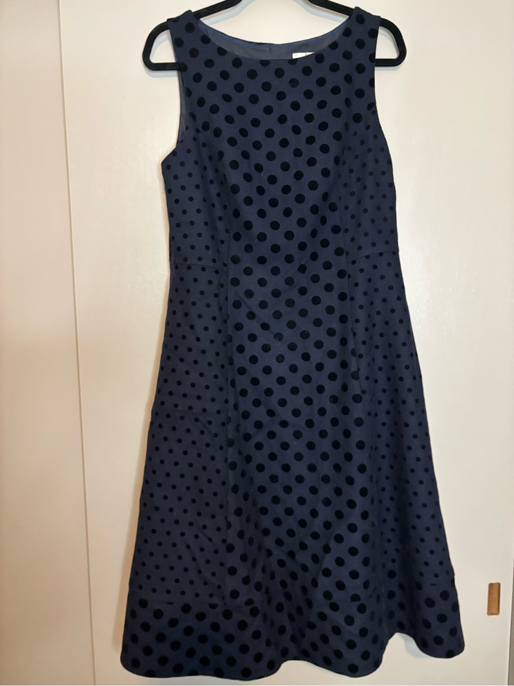 Boden Polka Dot Sleeveless A-Line Dress Size 12 R